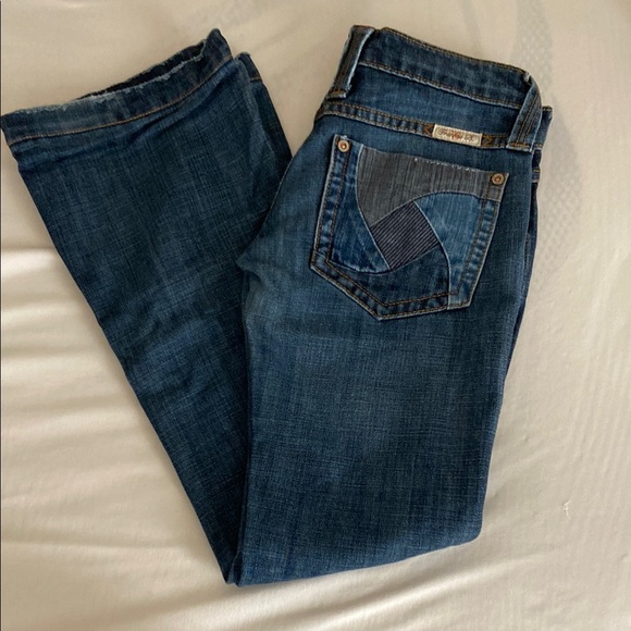 Frankie B y2k Blue Jeans sz 0 - Picture 1 of 5